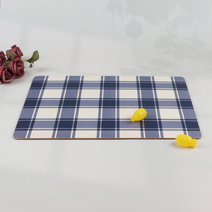 Good selling rectangle home restaurant non-slip place mat dinner mat wholesale
