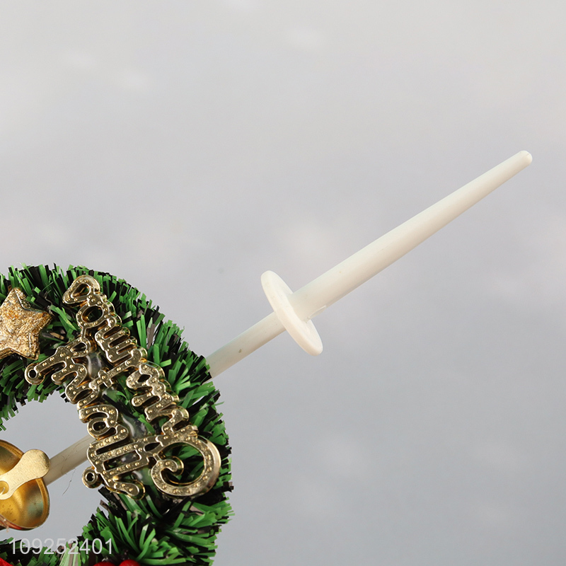 Yiwu market Christmas cake decoration cake topper for sale