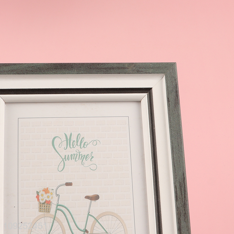 Hot products rectangle mdf frame tabletop photo frame picture frame for sale