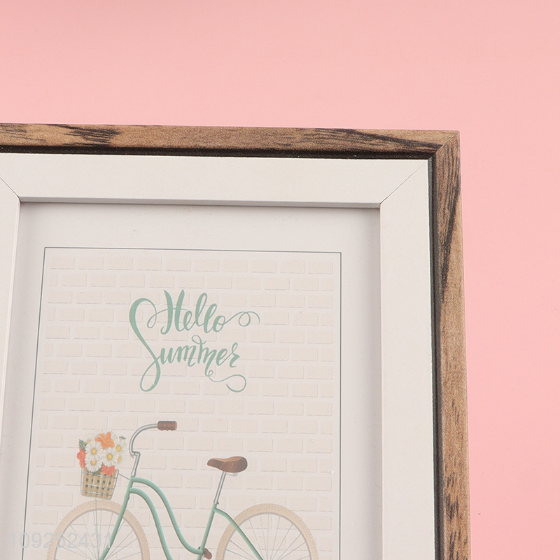 Popular products rectangle desktop decor photo frame picture frame for sale