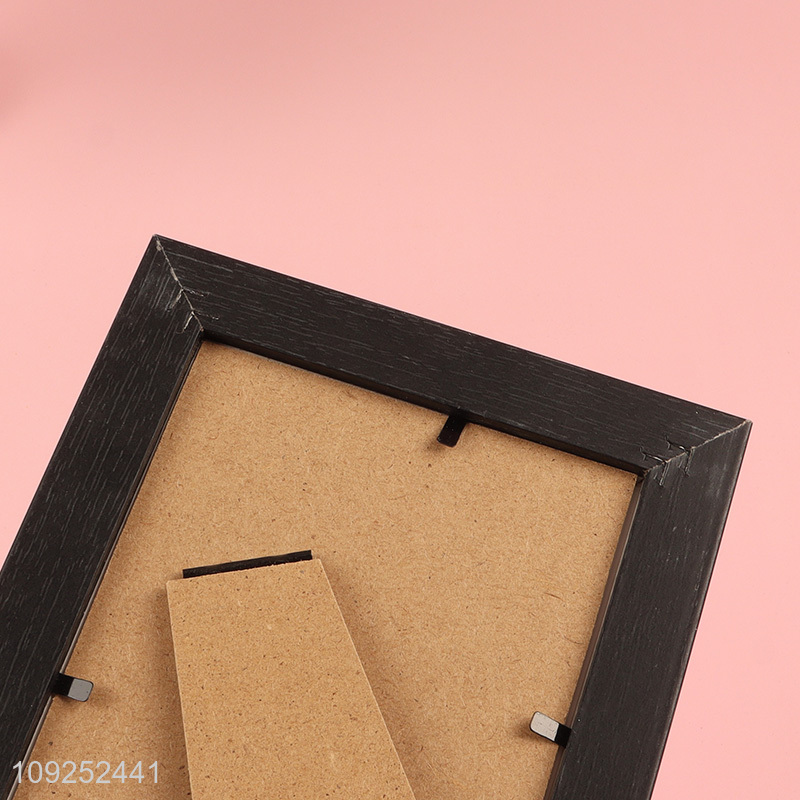 Best selling tabletop decor rectangle mdf photo frame picture frame wholesale