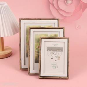Popular products rectangle desktop decor photo frame picture frame for sale
