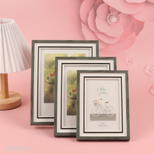 Hot products rectangle mdf frame tabletop photo frame picture frame for sale