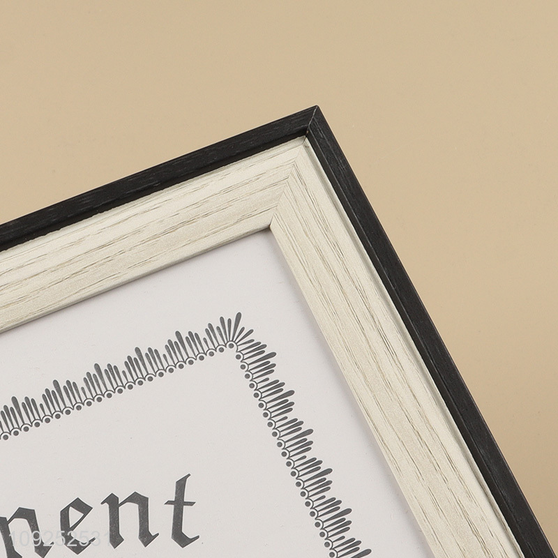 Top selling rectangle desktop decor photo frame picture frame document frame wholesale