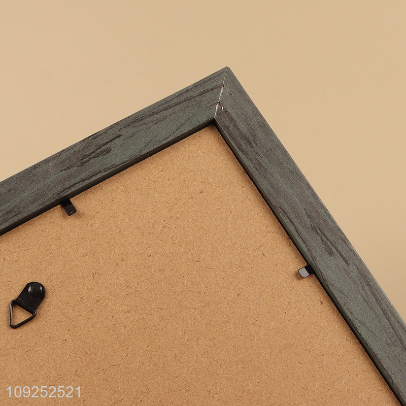 Most popular rectangle wooden photo frame picture frame document frame for sale