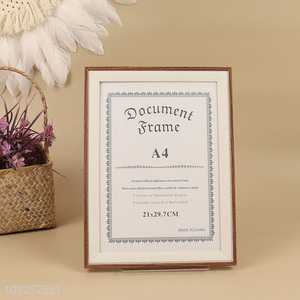 Low price rectangle photo frame picture frame document frame for home decor
