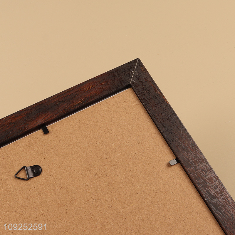 New product rectangle wooden photo frame picture frame document frame