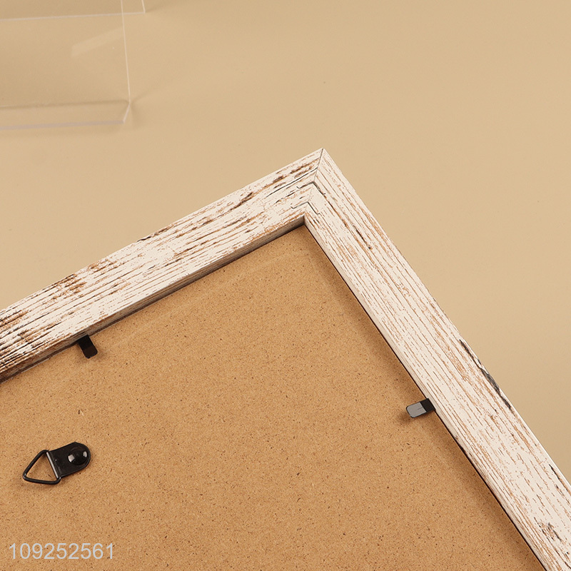 Hot selling rectangle home decor photo frame picture frame document frame