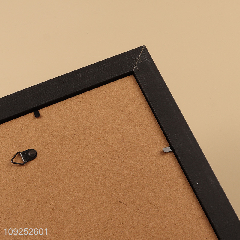 Good sale rectangle black frame photo frame picture frame document frame wholesale