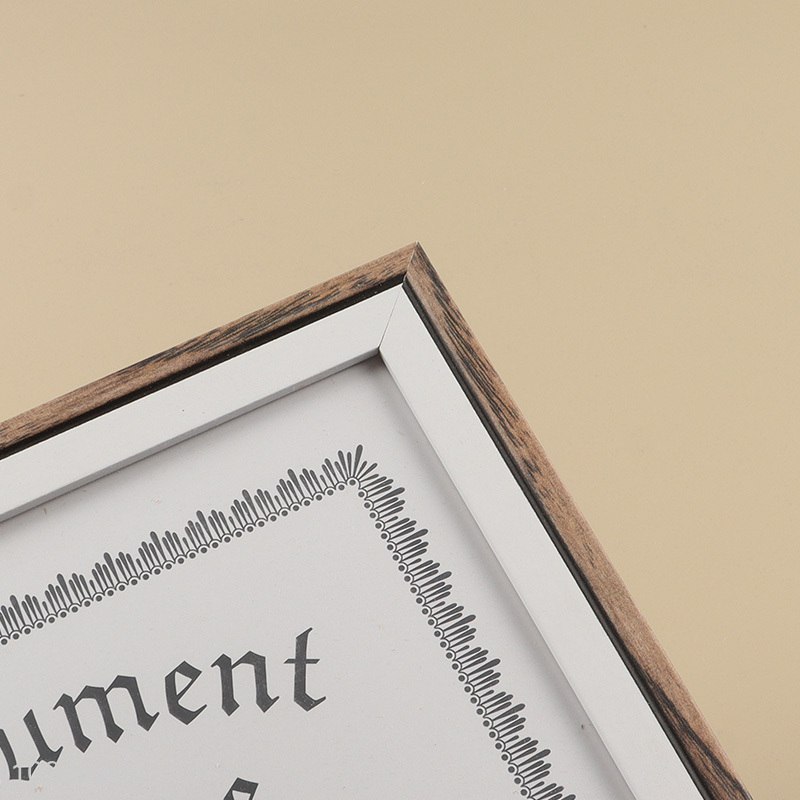 China supplier rectangle tabletop photo frame picture frame document frame