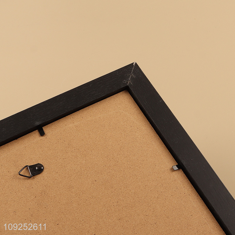 Latest products black frame photo frame picture frame document frame for home decor