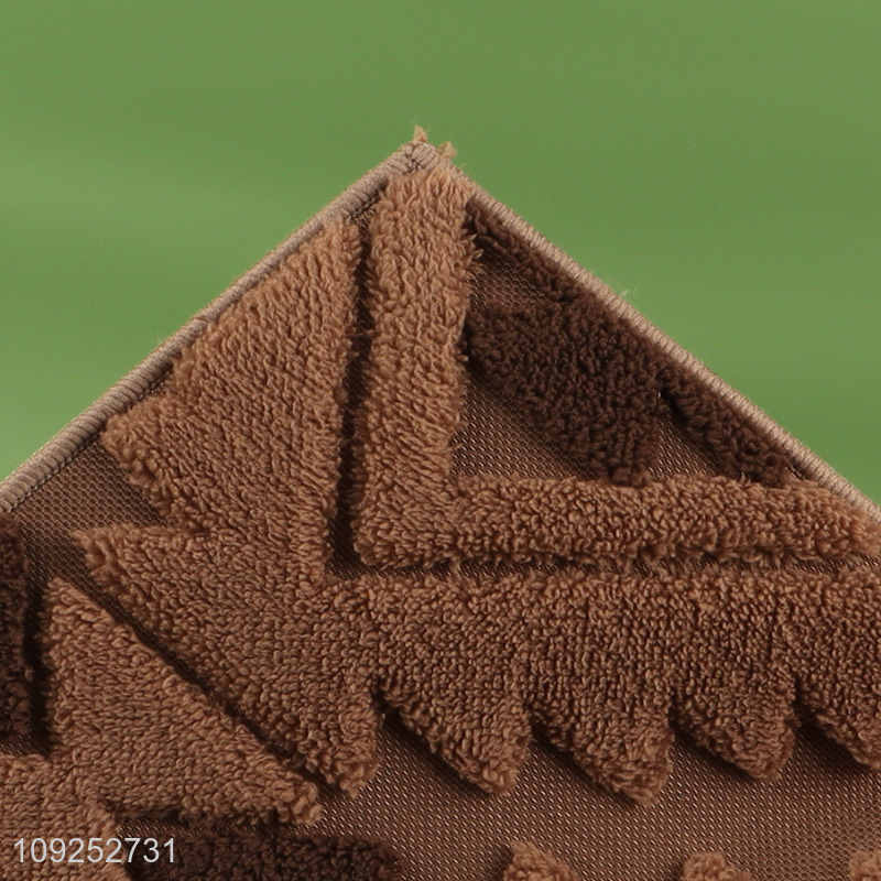 Factory price soft polyester home hotel floor mat door mat floor rug for sale