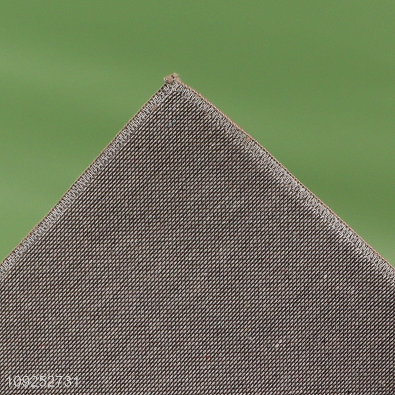 Factory price soft polyester home hotel floor mat door mat floor rug for sale