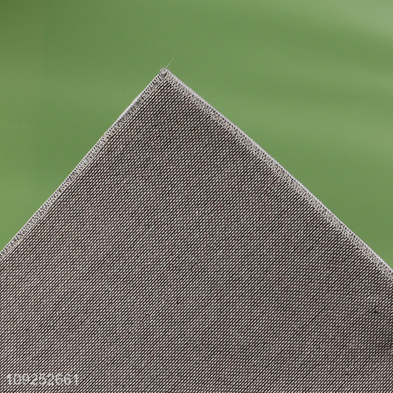 China factory anti-slip home polyester floor mat door mat for sale