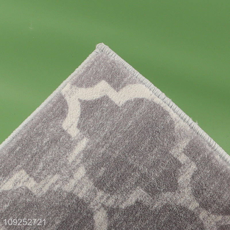 Hot products polyester washable home hotel floor mat door mat floor rug