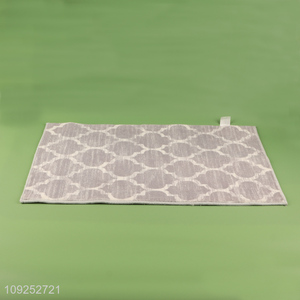Hot products polyester washable home hotel floor mat door mat floor rug