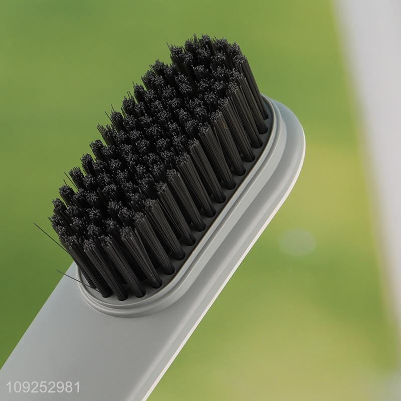 China Imports Shoe Sneaker Scrub Brush Plastic Handle Shoe Cleaning Brush