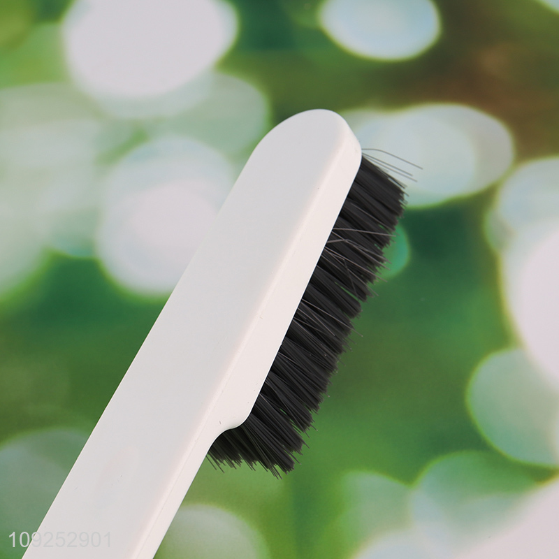 Factory Supply Shoe Scrubbing Brush Plastic Handle Shoe Cleaning Brush