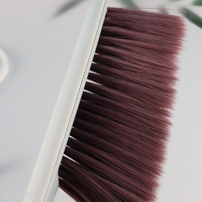 High Quality Hand Broom Brush Wooden Handle Horssehair Brush for Cleaning Bed