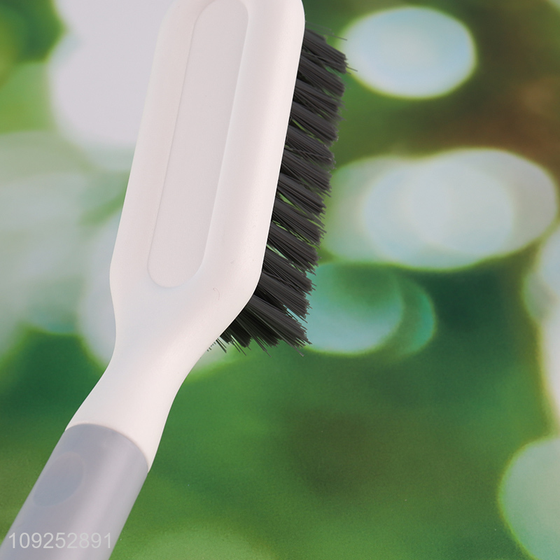 China Imports Shoe Scrub Brush Long Handle Shoe Sneaker Cleaning Brush