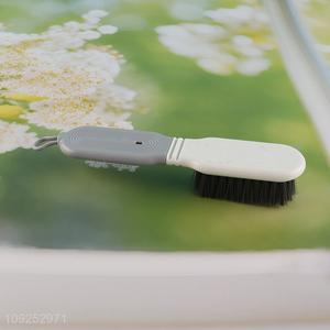 Factory Price Shoe Sneaker Cleaning Brush Plastic Handle Shoe Scrub Brush