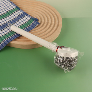 Factory Price Plastic Handle Pot Dish Scrub Brush Kitchen Cleaning Tools