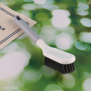 China Imports Shoe Scrub Brush Long Handle Shoe Sneaker Cleaning Brush