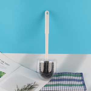 China Imports Toilet Bowl Brush Long Plastic Handle Toilet Bowl Brush