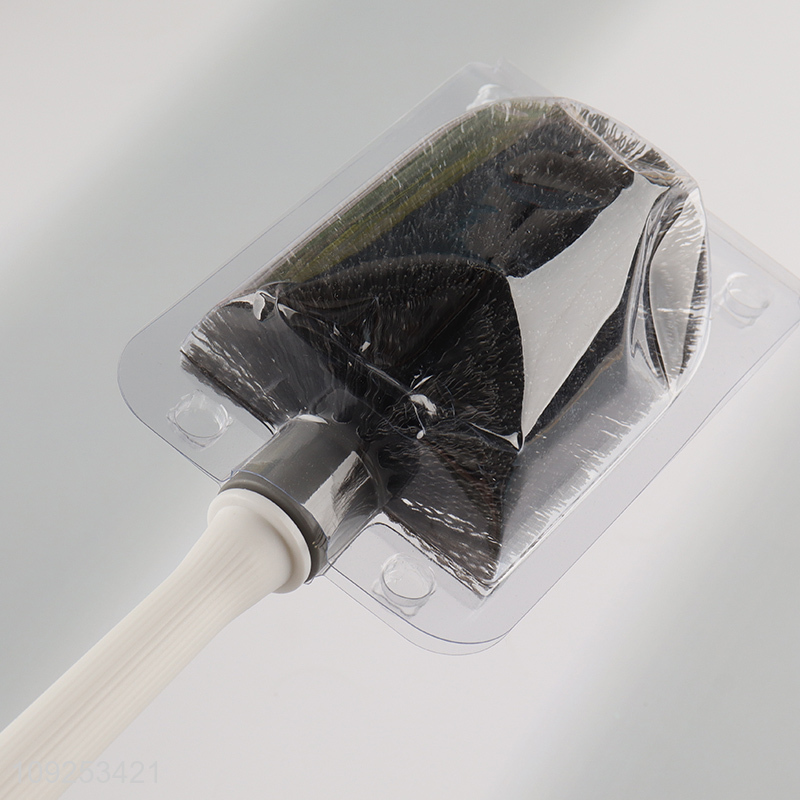 Factory Price Toilet Brush Long Handle Plastic Toilet Cleaner Brush