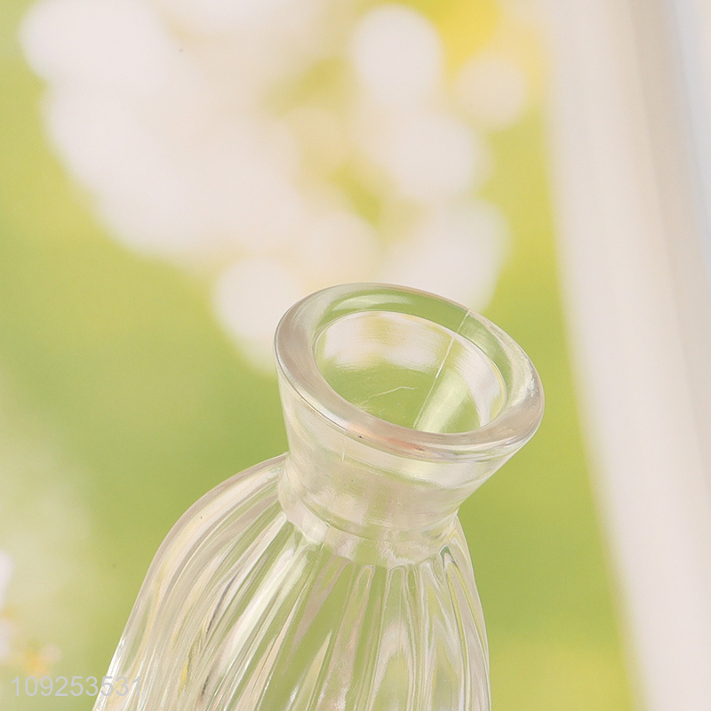 Top quality clear glass bottle reed diffuser diffuser bottle for sale