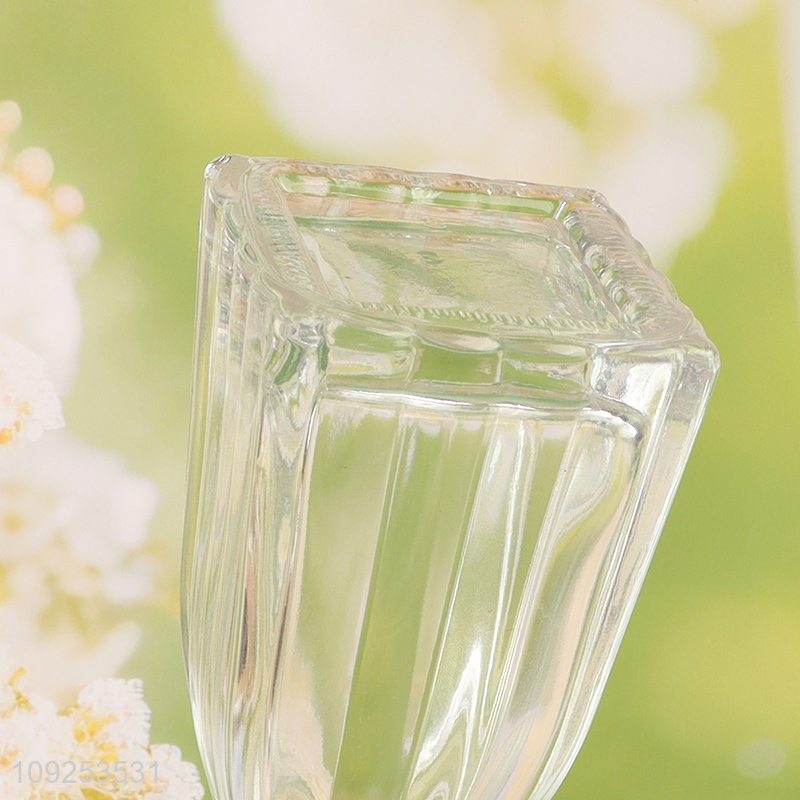 Top quality clear glass bottle reed diffuser diffuser bottle for sale