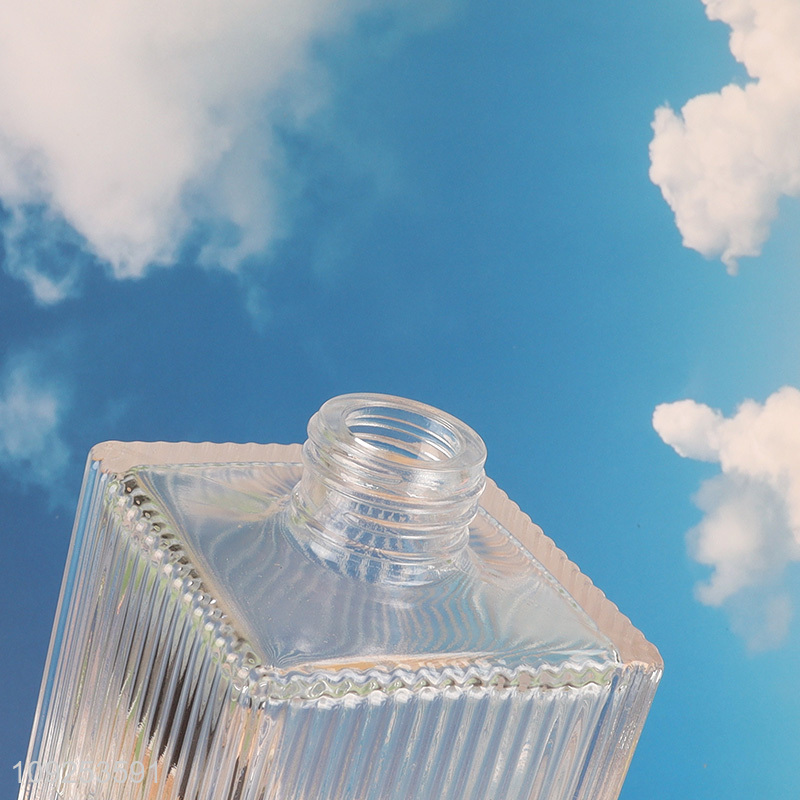 China wholesale glass bottle reed diffuser diffuser bottle for home decor