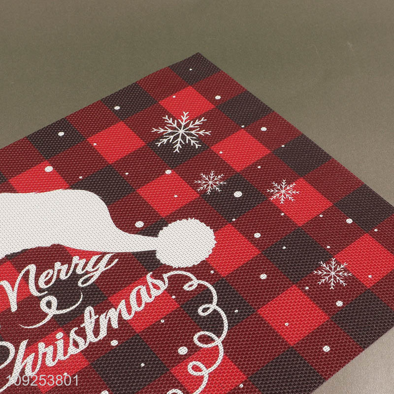 China factory rectangle christmas series place mat dinner mat for sale