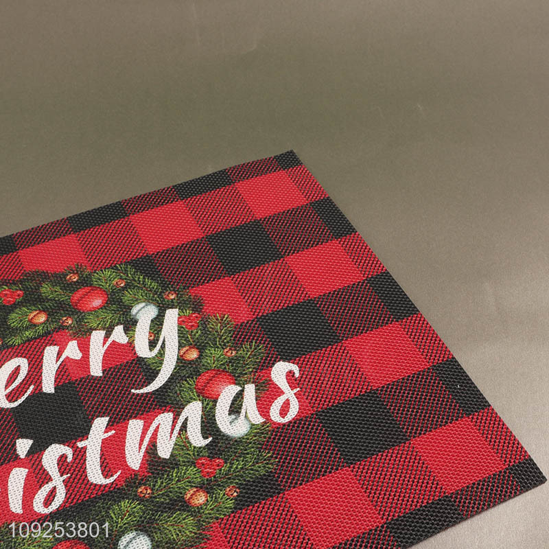 China factory rectangle christmas series place mat dinner mat for sale