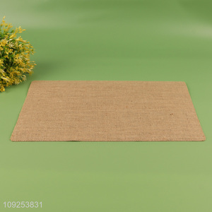 Factory supply rectangle tabletop place mat dinner mat for sale