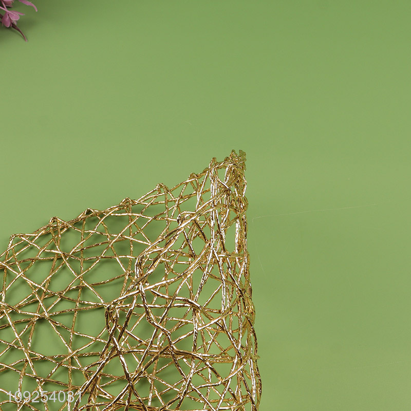 Online wholesale multicolor creative hollow place mat dinner mat