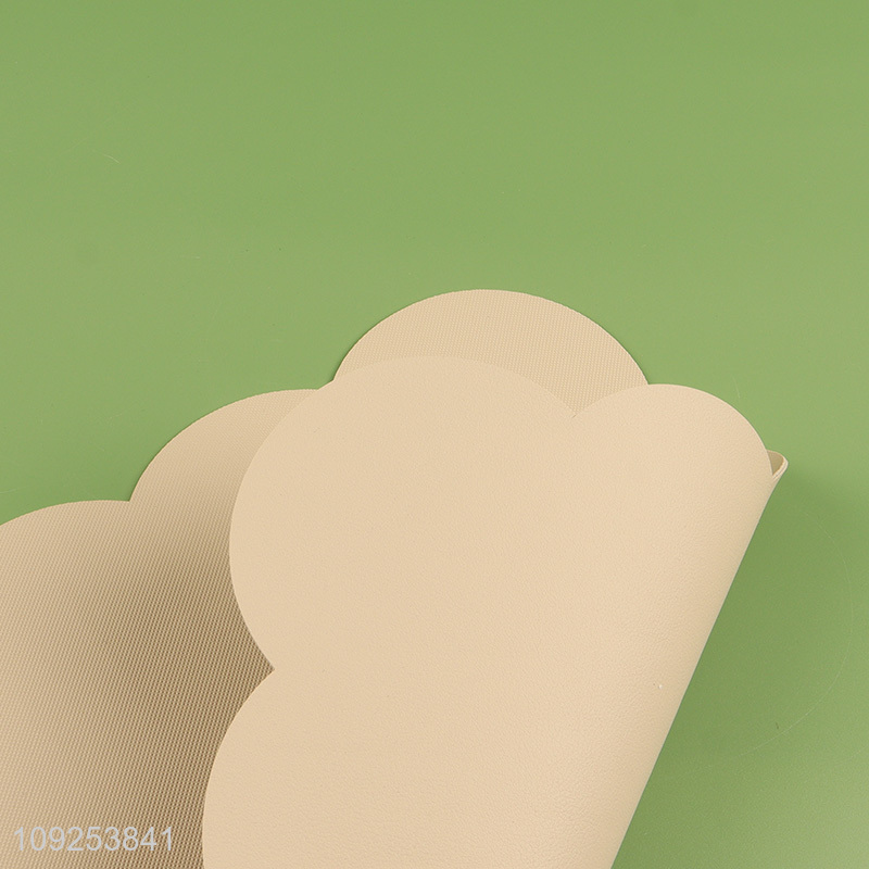 China wholesale desktop decor pvc place mat dinner mat for home restaurant