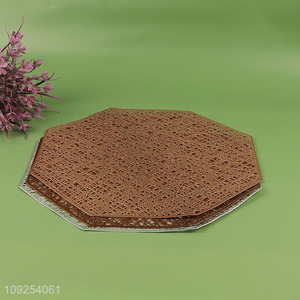 China products tabletop decor home restaurant pvc place mat dinner mat