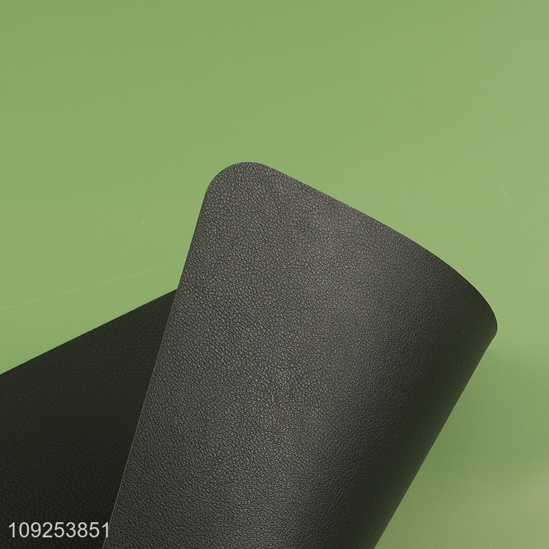 Best selling black rectangle pvc place mat dinner mat wholesale