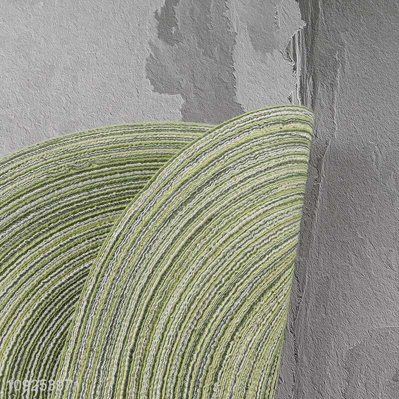 Latest products round multicolor tabletop decor place mat dinner mat