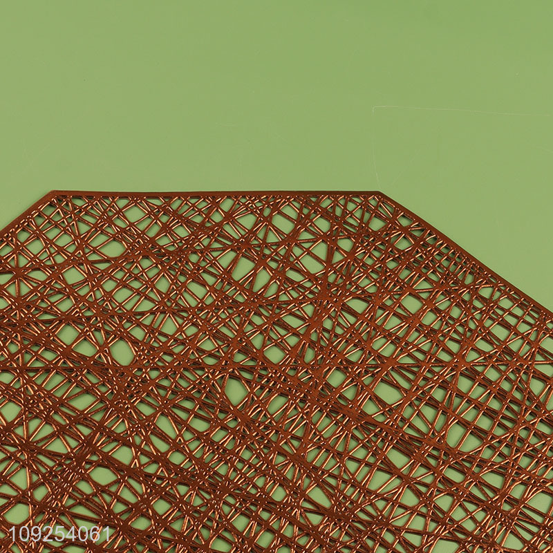 China products tabletop decor home restaurant pvc place mat dinner mat