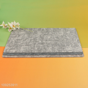 Best quality rectangle multicolor home restaurant place mat dinner mat