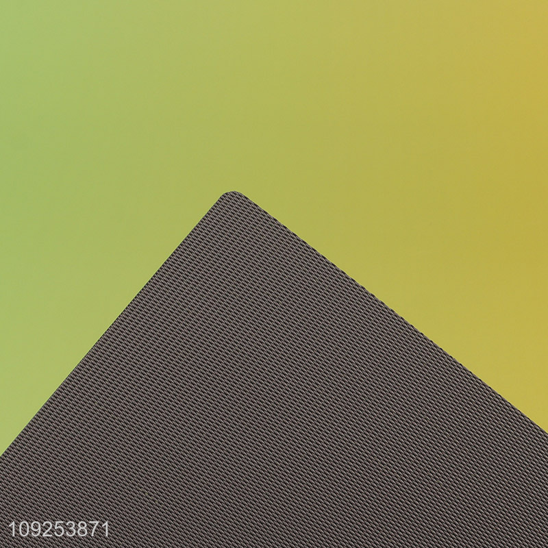 Best sale rectangle anti-slip place mat dinner mat for tabletop decor