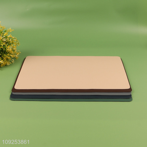 Good sale rectangle pvc non-slip place mat dinner mat wholesale