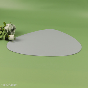 Low price grey home restaurant pvc place mat dinner mat for sale