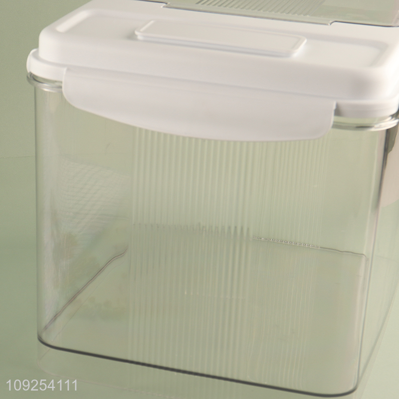 Factory Price 15kg Plastic Rice Flour Storage Container with Measuring Cup