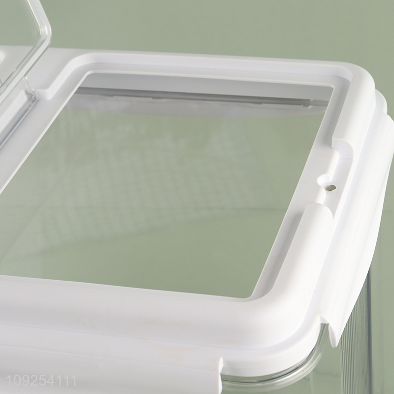 Factory Price 15kg Plastic Rice Flour Storage Container with Measuring Cup