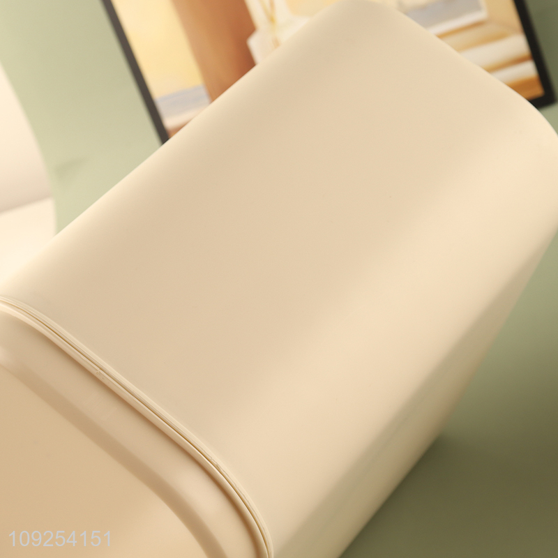 High Quality Plastic Waste Bin Trash Can Garbage Container for Bathroom