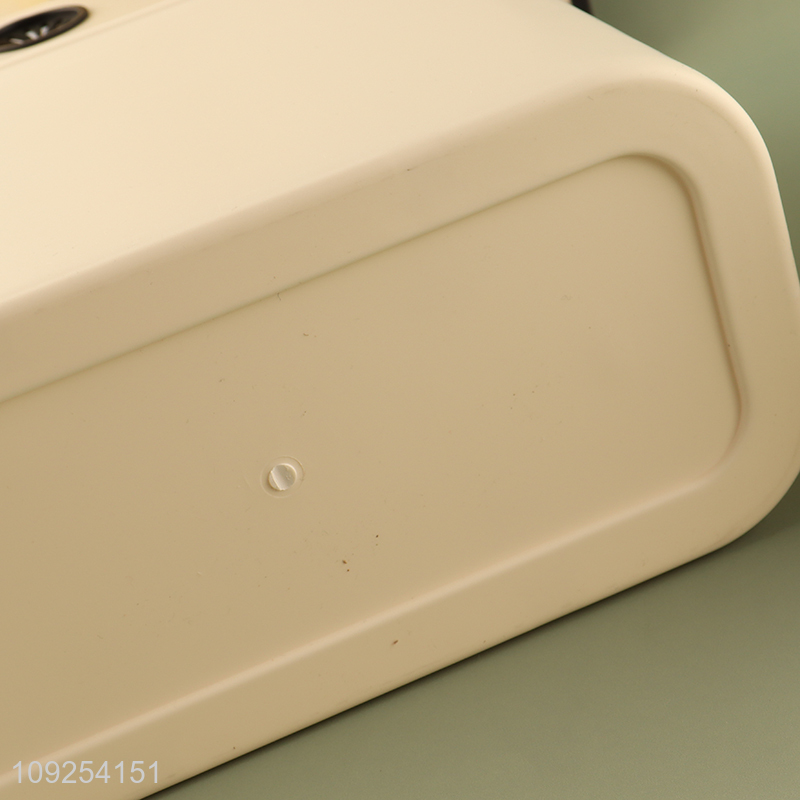 High Quality Plastic Waste Bin Trash Can Garbage Container for Bathroom