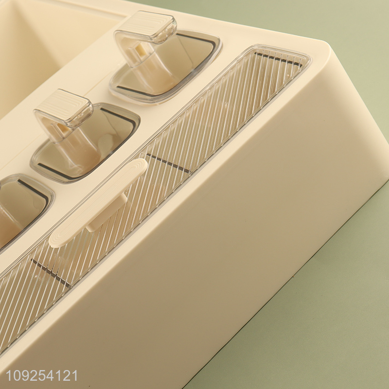 New Product 3-Tier Kitchen Condiment Container Seasoning Box with Spice Rack